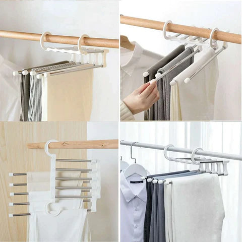 Gancho mágico plegable 5 En 1 Multifuncional para ropa - Envío Grátis